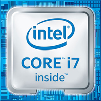 Image of the i7 Intel Generation 6 processor badge for segment from TechtalkRadio