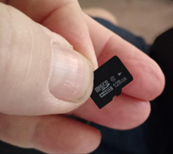 Micro SD Storage used in the Amazon Kindle Fire