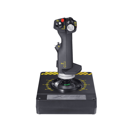 Photo of the Saitek X-55 HOTAS Joystick reviewed by Justin Lemme of TechtalkRadio