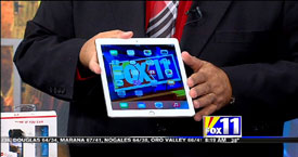 TechtalkRadio's Andy Taylor on Fox 11 Daybreak taking a look at products on the Holiday Wish List
