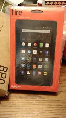 Photo of the Amazon Kindle Fire