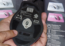 The CPI Indicator on the Steel Series Iron.Lady Ikari peformance mouse